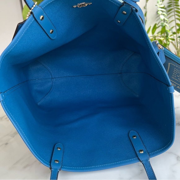 Coach Reversible City Tote Bag in Signature Canvas Pac Man Ghost Print f72905 - Picture 13 of 15